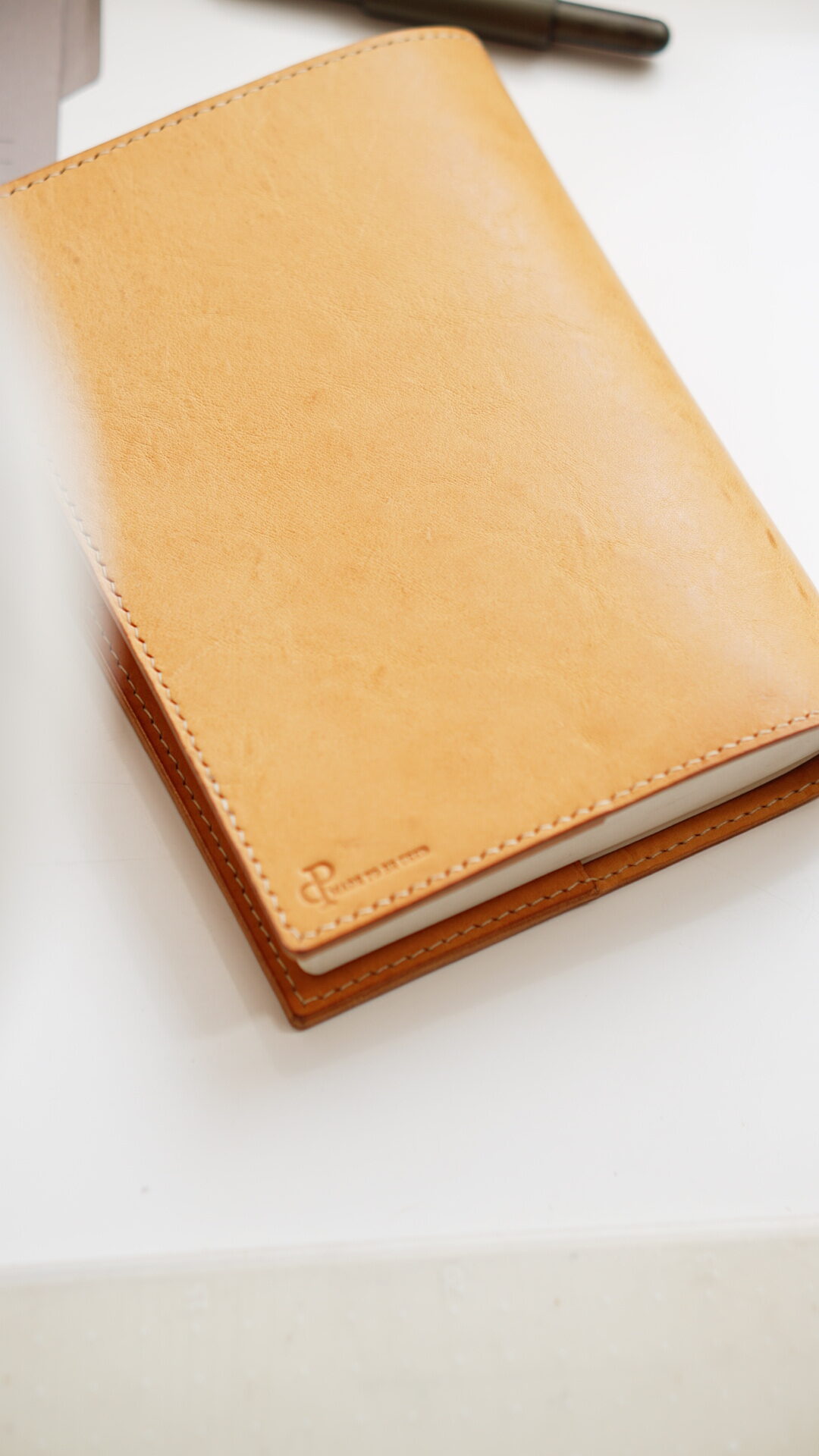 Minimalist Minerva Box Leather Journal Cover for Hobonichi Weeks, A5, B6,B6 Slim - Image 3